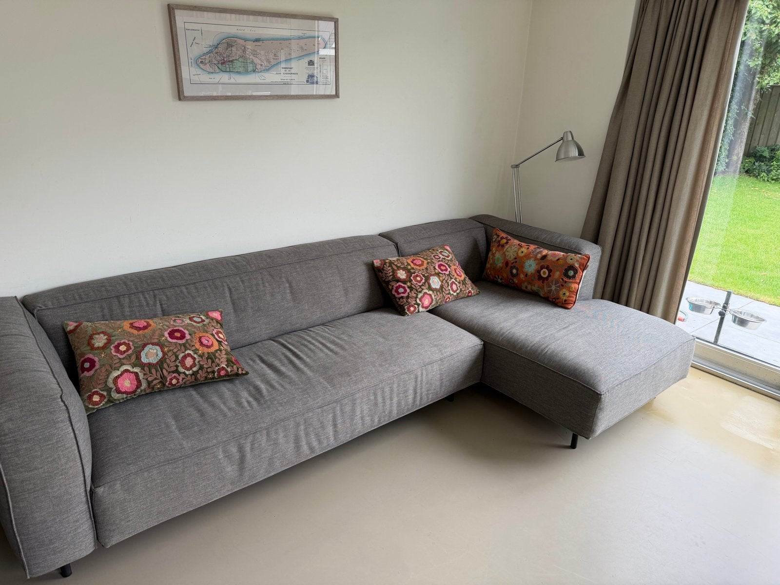 Gelderland hoekbank 6400 met chaise longue (2020), Ophalen, Gebruikt, 100 tot 125 cm, Hoekbank