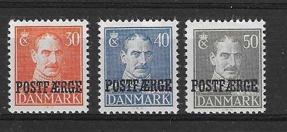 Denemarken Michel Pk 28-30 postfris, Ophalen of Verzenden, Denemarken, Postfris