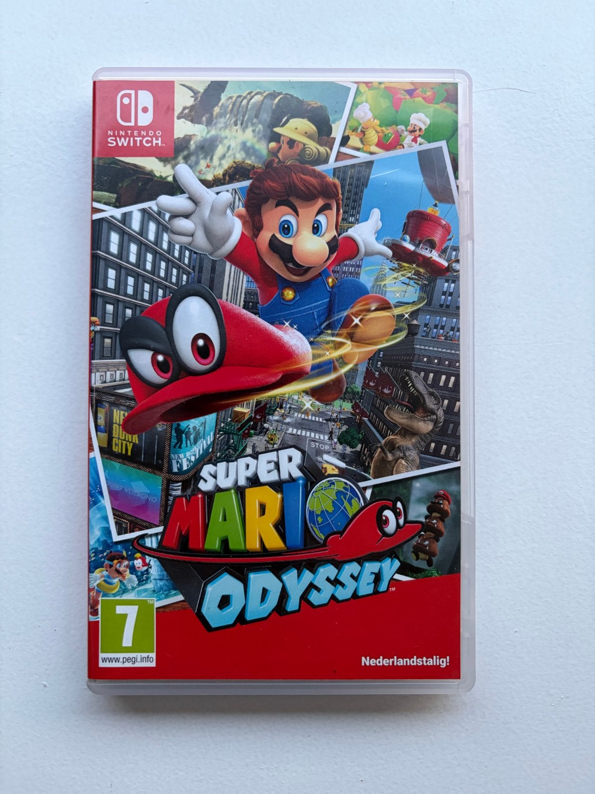 Super Mario Odyssey - Nintendo Switch, Spelcomputers en Games, 1 speler, Ophalen of Verzenden, Zo goed als nieuw, Platform