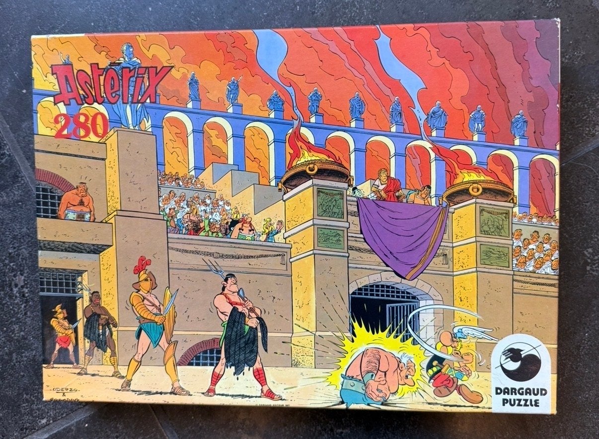Asterix 280-delige legpuzzel - Dargaud Puzzle, Ophalen of Verzenden, Minder dan 500 stukjes, Gebruikt, Legpuzzel