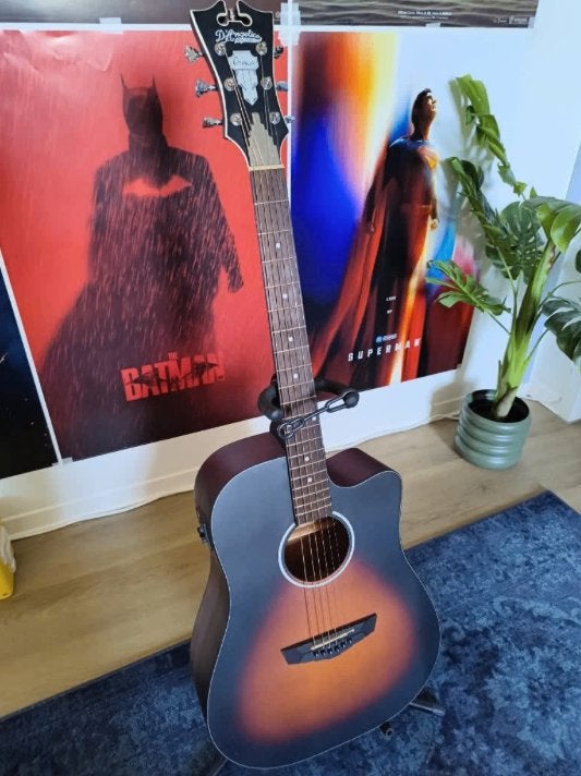 D’Angelico elektrisch-akoestische westerngitaar, Muziek en Instrumenten, Ophalen, Zo goed als nieuw, Western- of Steelstringgitaar