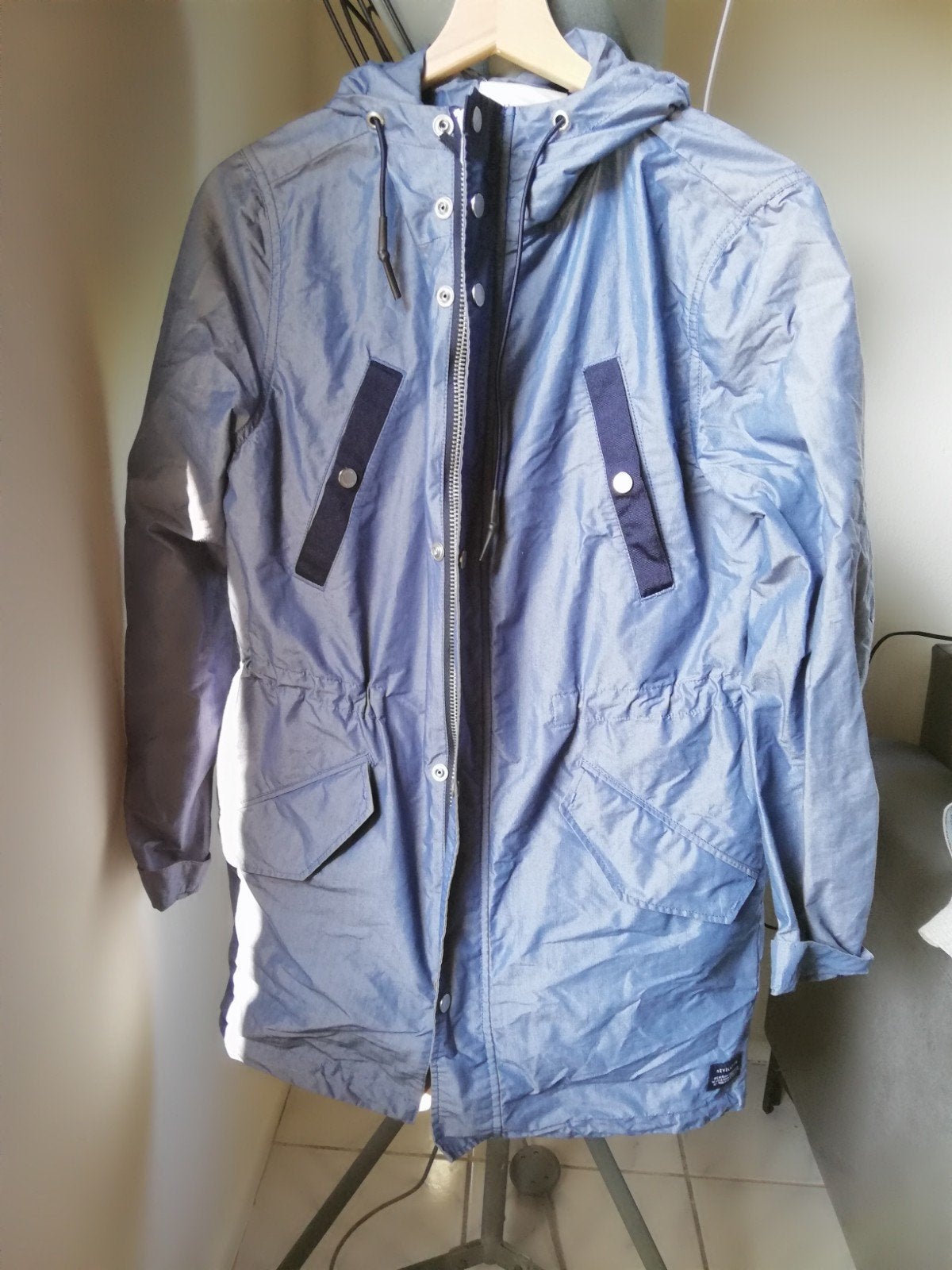 Zomer jas Revelation/The sting blauw maat S/36 ongedragen., Ophalen of Verzenden, Nieuw, Maat 36 (S), Blauw