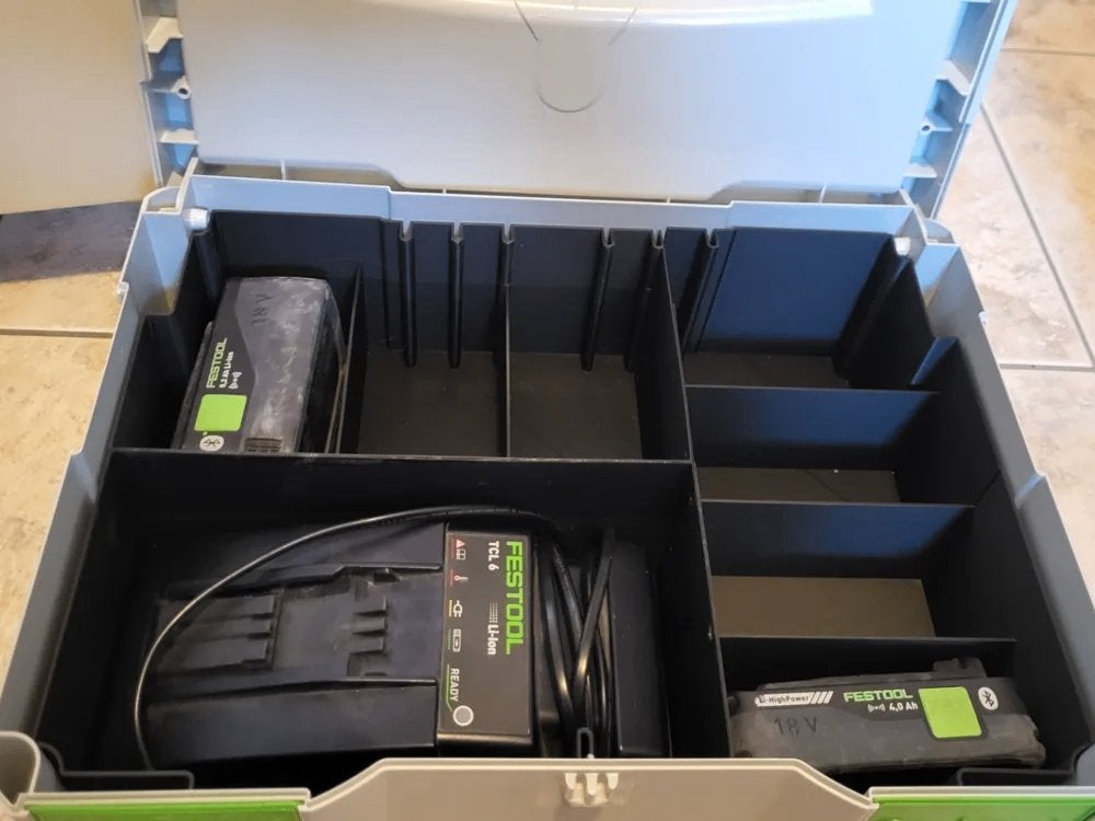 Systainer Insert voor Festool lader en accu's, Almere, Nieuw, GEREED3D, Ophalen of Verzenden