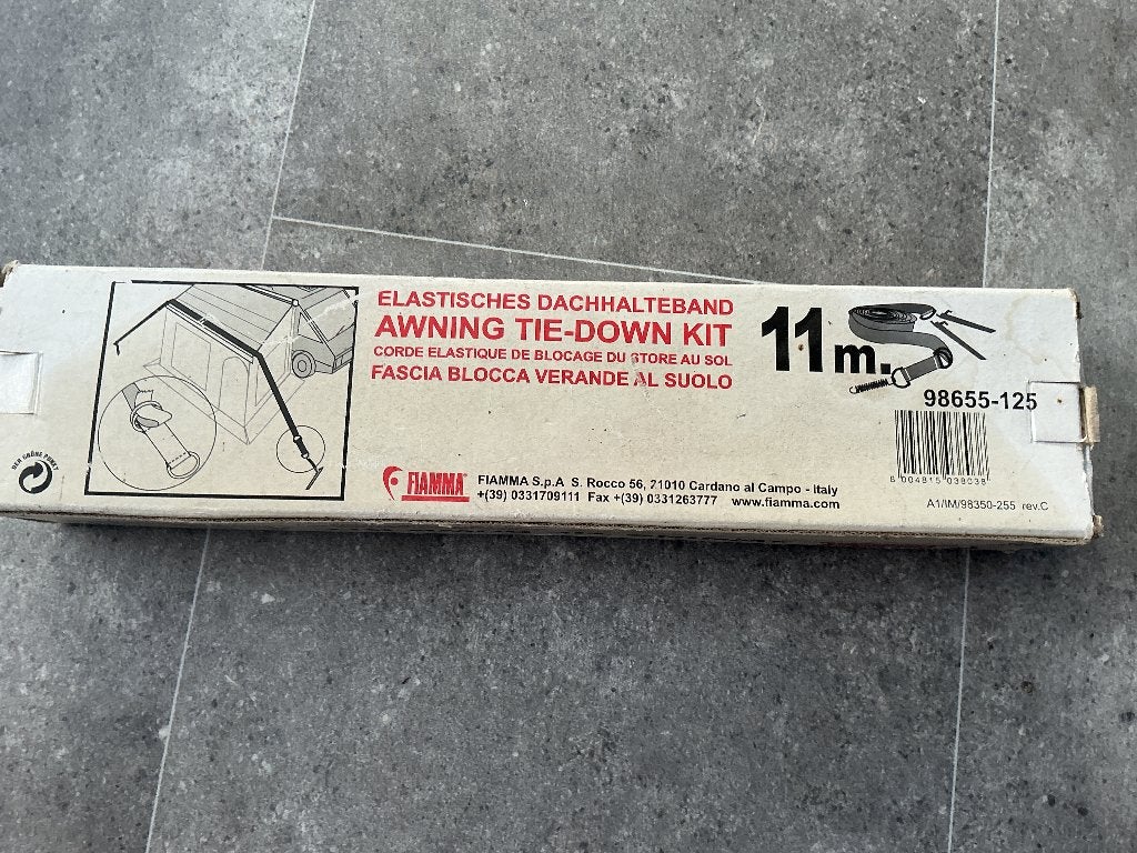 Stormband (voor) tent Fiamma 11 mtr., Ophalen, Gebruikt