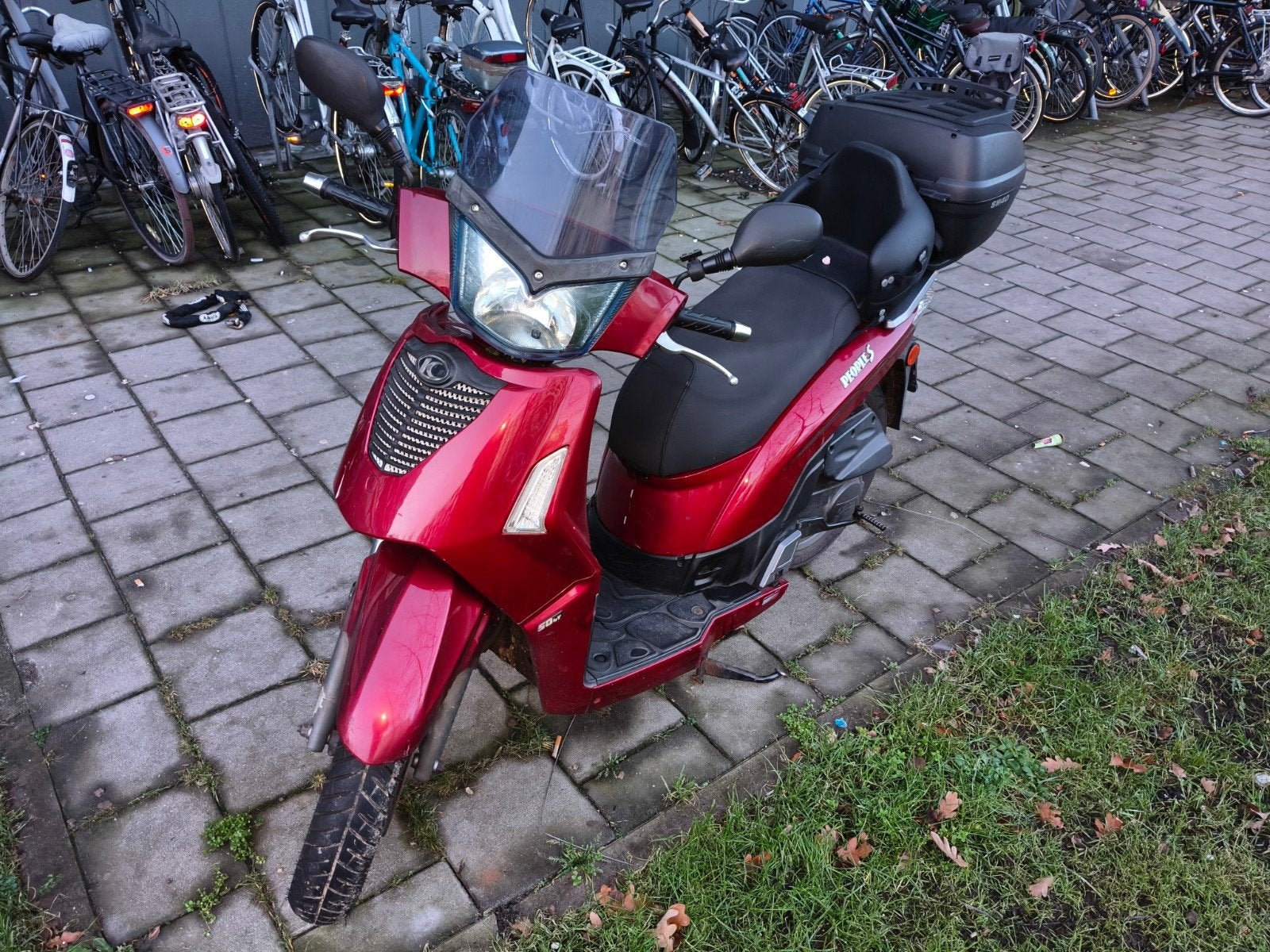 Kymco People S 50cc 4t 2013 met defect, Fietsen en Brommers, Scooters | Kymco, Ophalen, Gebruikt, People S, Benzine