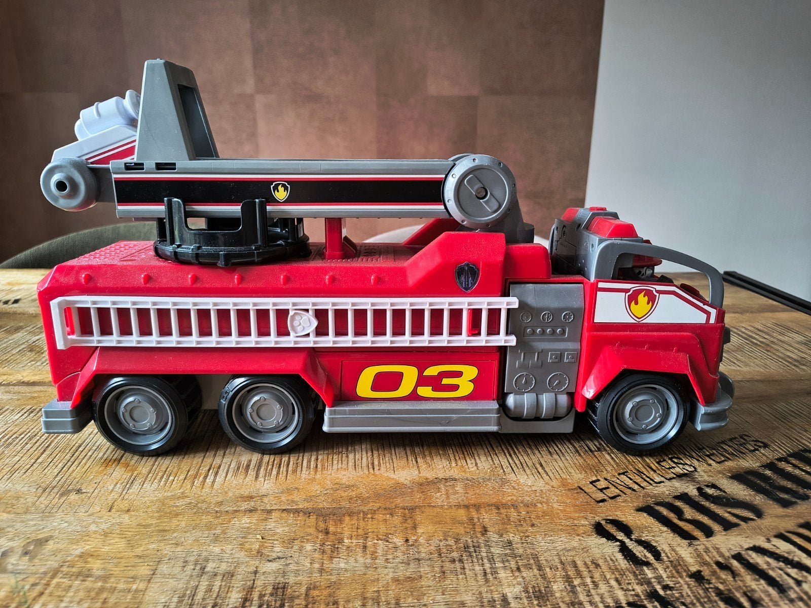 Paw Patrol Marshall Brandweerauto met Marshall figuur, Kinderen en Baby's, Speelgoed | Speelgoedvoertuigen, Ophalen of Verzenden