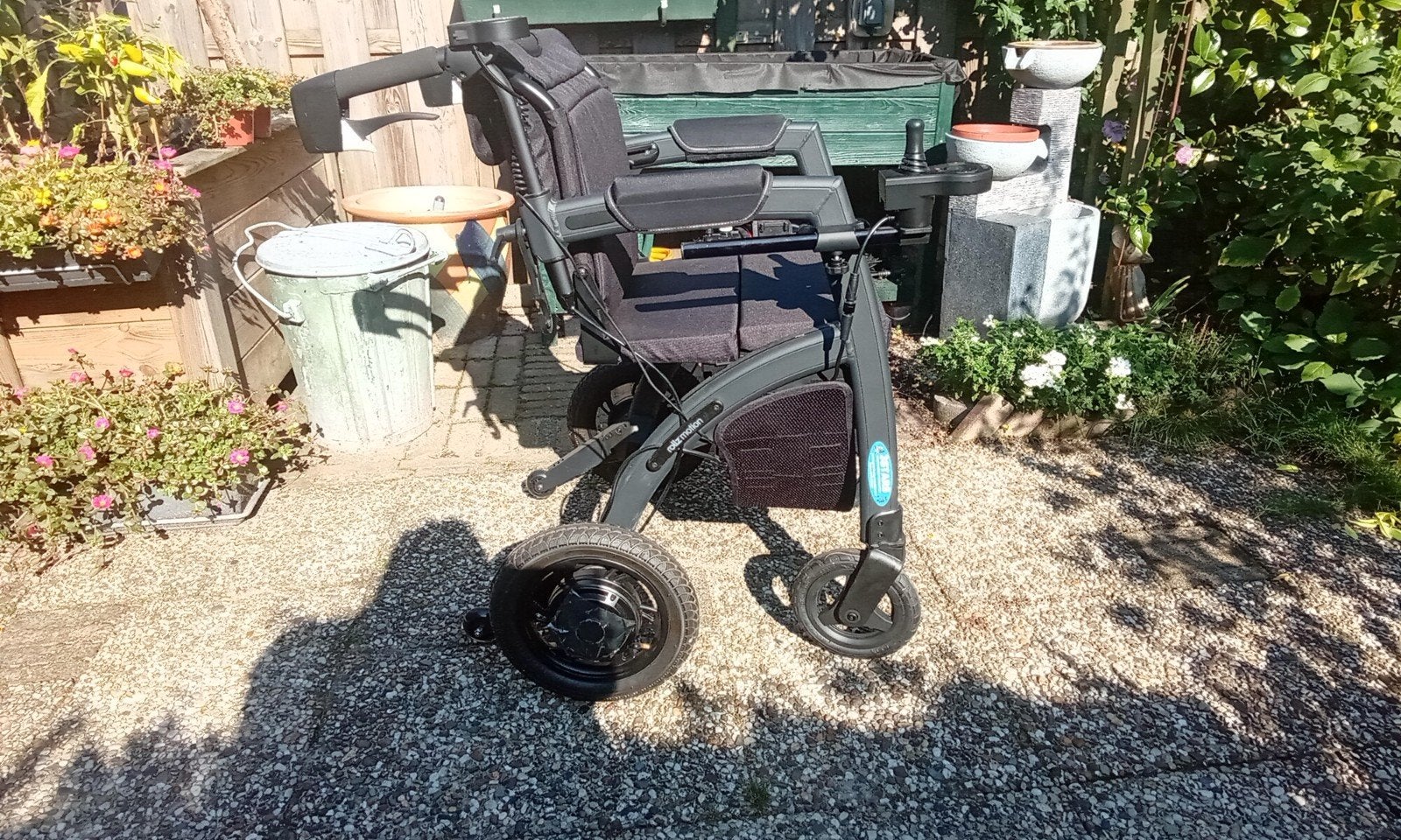electrische rolstoel rollz motion elctric    grijs, Ophalen, Nieuw, 16 km/u of meer, Mango