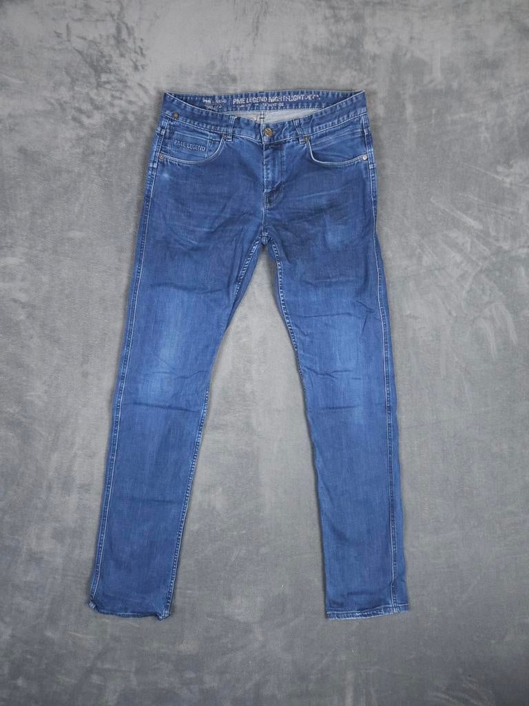 Pme Legend Broek Skyhawk W33 L32 Slim Fit Blauw Jeans., Blauw, ., W32 (confectie 46) of kleiner, Ophalen of Verzenden