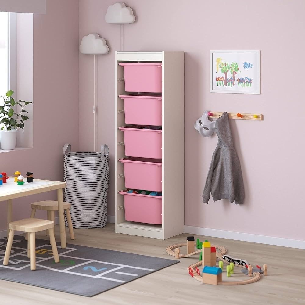 ikea bakken kast roze, Ophalen, Zo goed als nieuw, Kast, 90 tot 105 cm