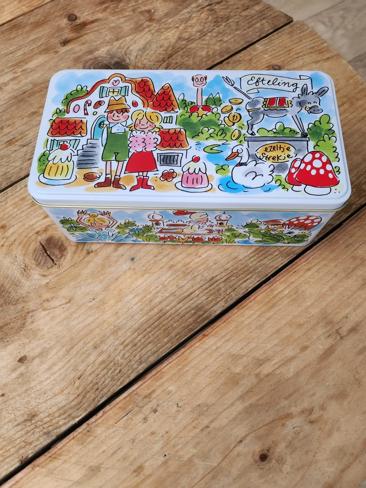Blond Amsterdam Efteling blik - Sprookjesachtig design, Ophalen of Verzenden, Zo goed als nieuw, Koek(jes), Overige merken