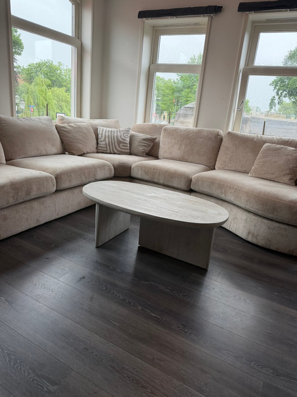 Salontafel seam woood, Huis en Inrichting, Ophalen of Verzenden, Zo goed als nieuw