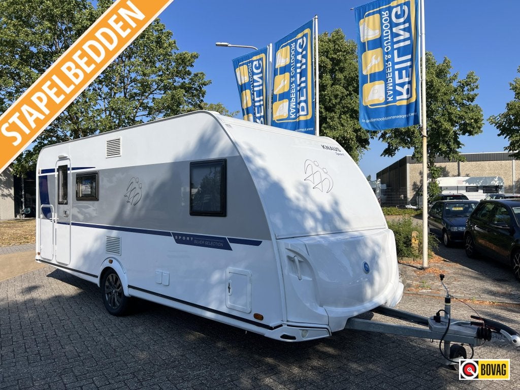 Knaus Sport Silver Selection 540 FDK, Overige typen, Bedrijf, Treinzit, 5 tot 6 meter