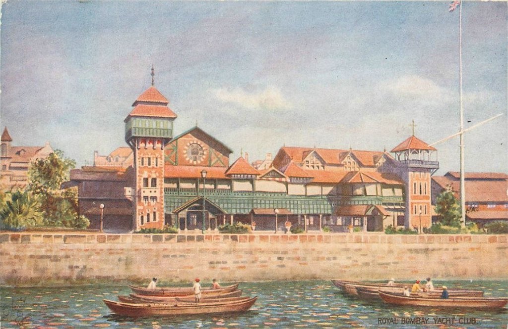 701-445-015 Bombay Yacht Club, Verzenden, Voor 1920, Overig Europa