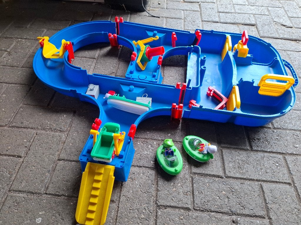 Aqua play waterbaan set 1520, Ophalen, Gebruikt