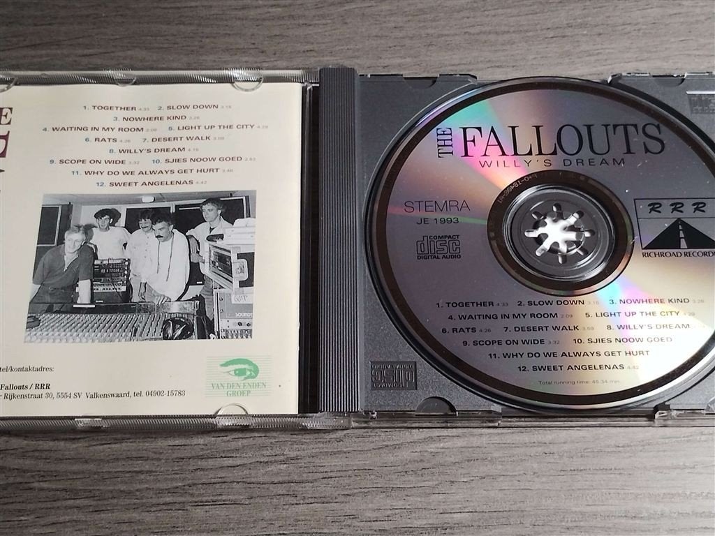 The Fallouts ‎– Willy\'s Dream, Ophalen of Verzenden, Zo goed als nieuw, Pop