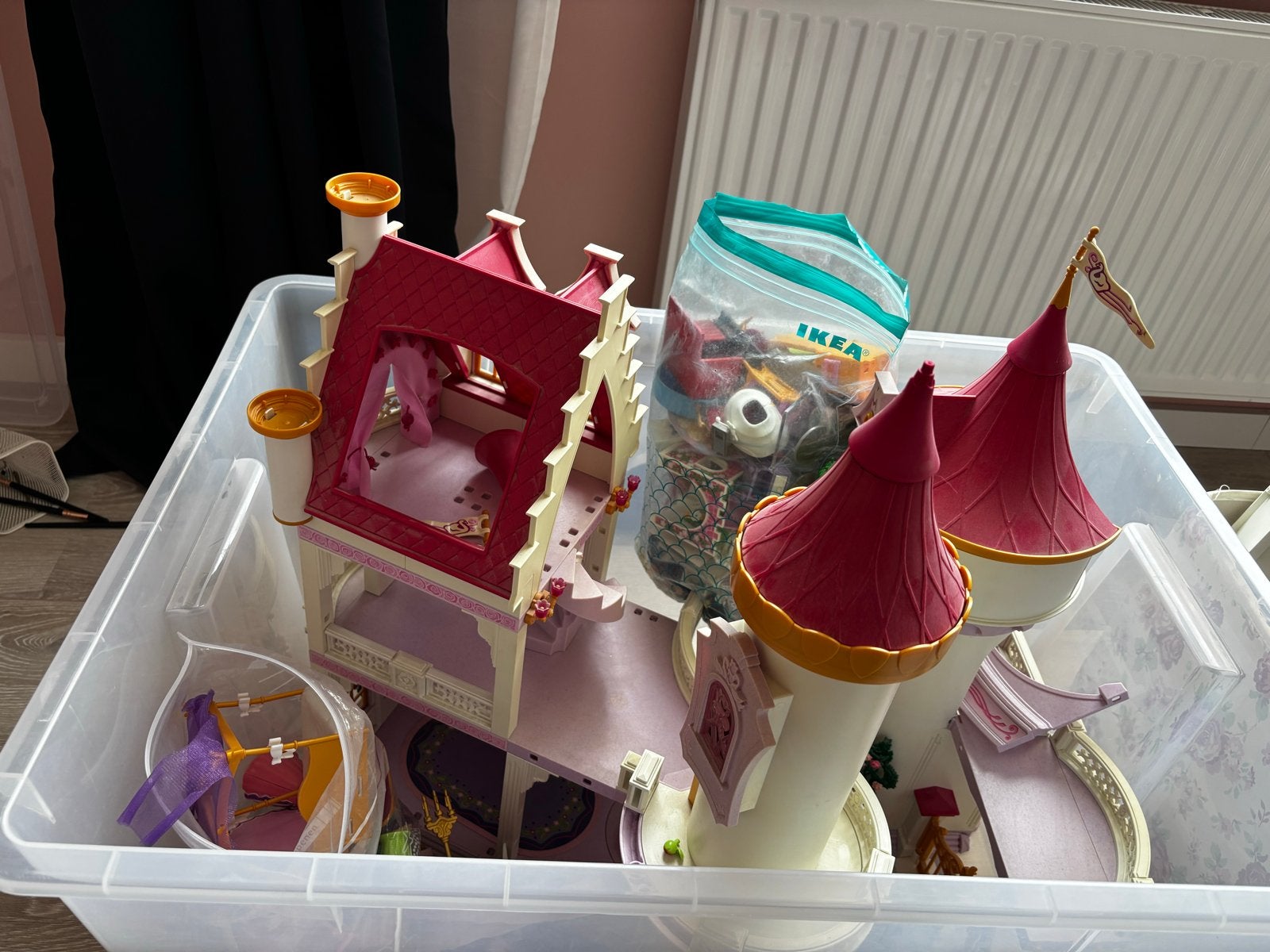 Playmobil Kasteel - Prinsessenkasteel met accessoires, Kinderen en Baby's, Speelgoed | Playmobil, Ophalen, Gebruikt, Complete set
