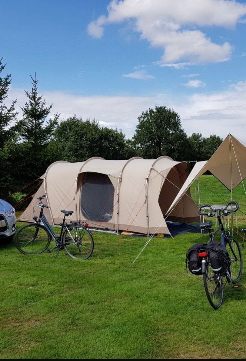 Nomad Lodge 2 tent uit 2017 - Slechts 3 zomers gebruikt, Caravans en Kamperen, Tenten, Ophalen, Gebruikt, Tot en met 2
