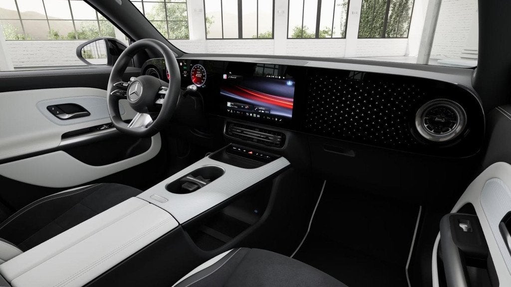 Mercedes-Benz GLB 250+ Business Solution AMG 85.5 kWh / Nu t, Auto's, Mercedes-Benz, Achterwielaandrijving, 607 km, Zwart, Automatische klimaatregeling