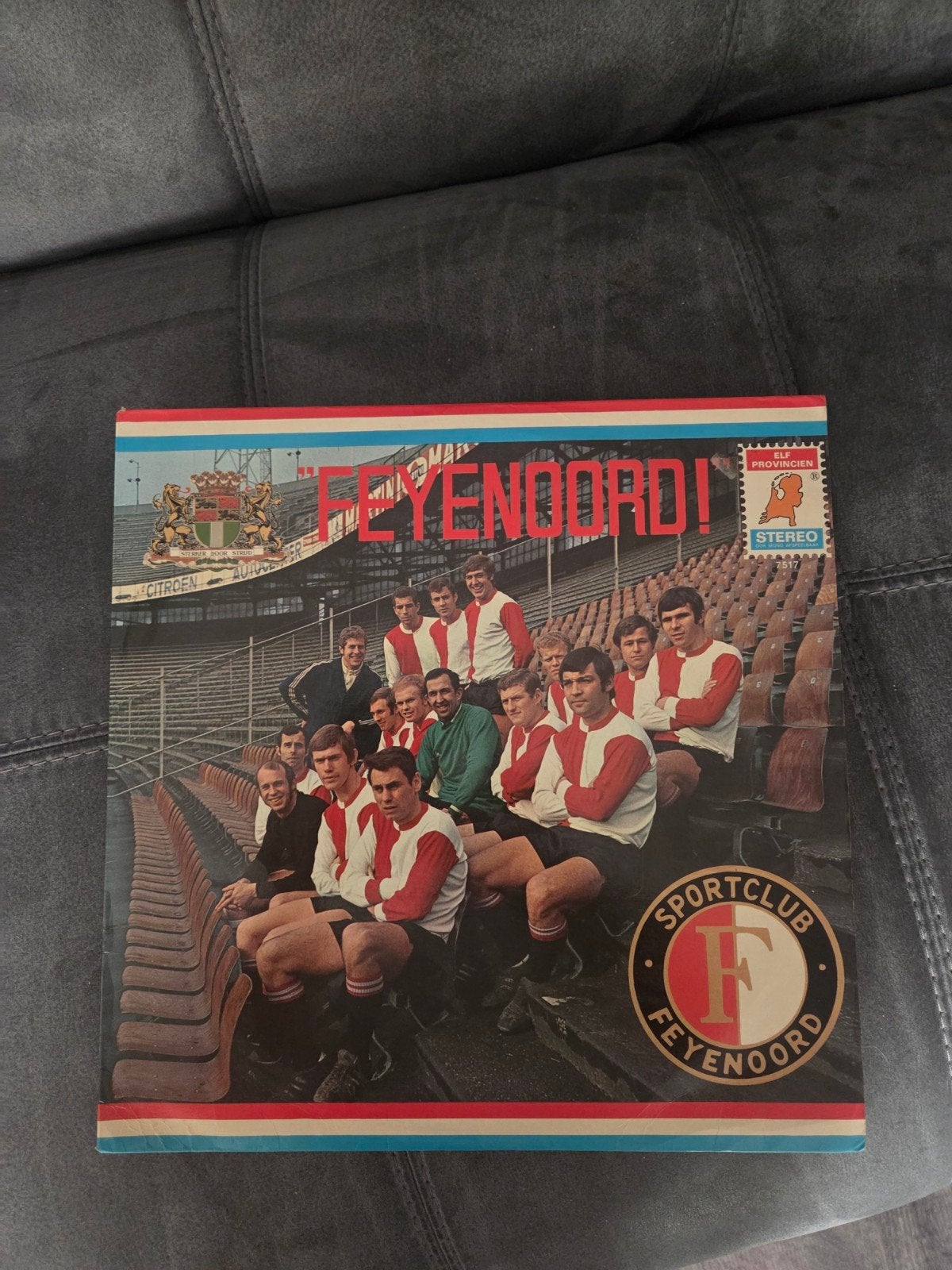 Feyenoord LP - Originele uitgave met handtekeningen, Ophalen, LP