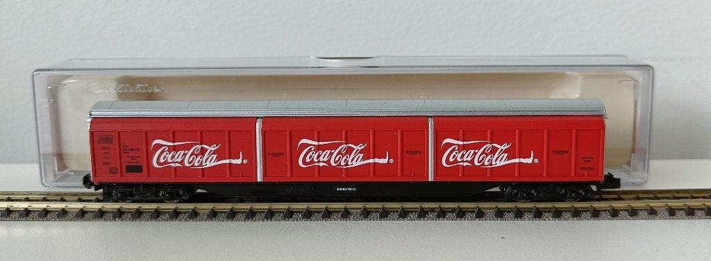 Lemke 2729 Coca Cola, Overige merken, Gelijkstroom, Wagon, Ophalen of Verzenden