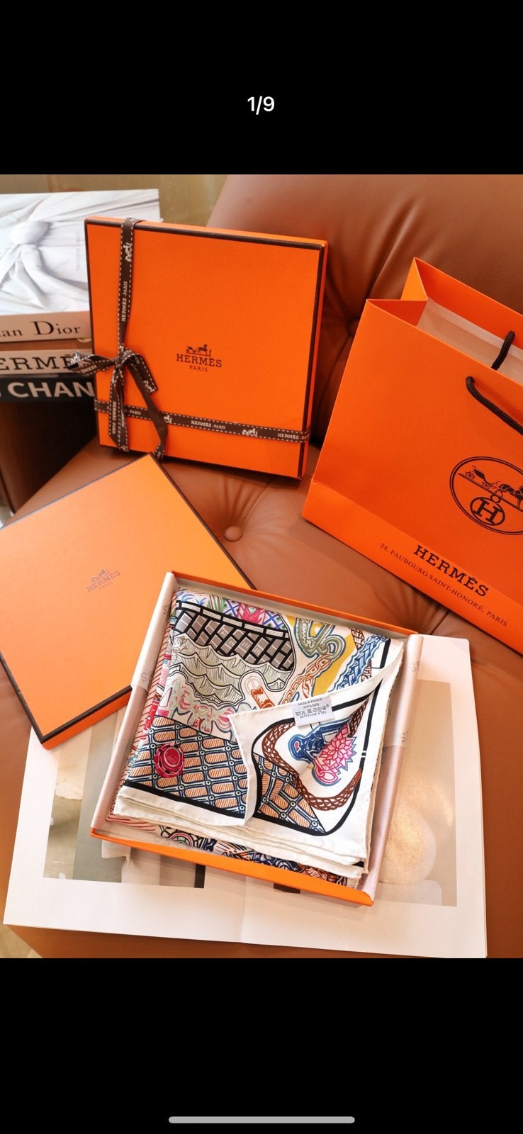 Hermes scarf hoofdoek tassjaal meerdere merken 100+ modellen, Ophalen of Verzenden