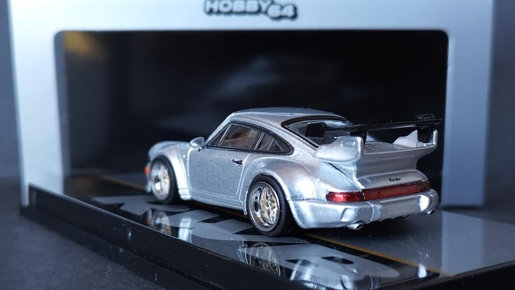 Porsche 911 RWB Rauh Welt Begriff 1:64 Hobby64 Tarmac Pol, Auto, ., Ixo Tarmac, Nieuw