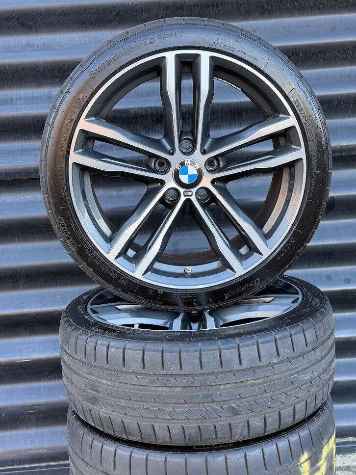 19” Orig Bmw Styl 704M F30 F31 F36 F32 Velgen Nwe Banden, 255 mm, Banden en Velgen, Nieuw, Zomerbanden