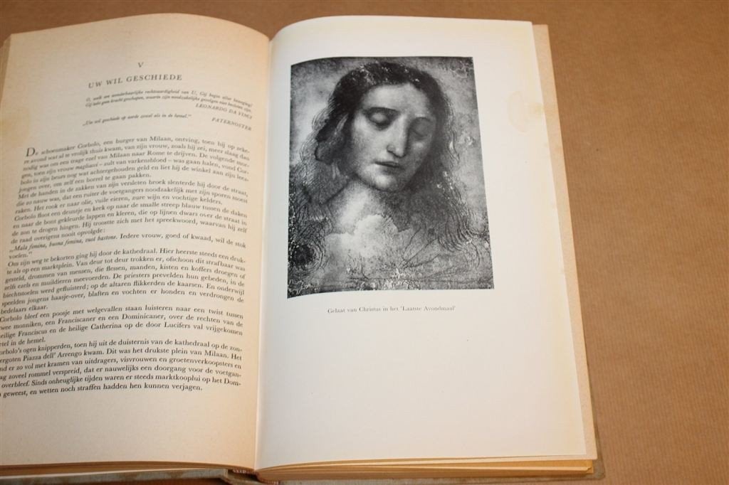 Leonardo — Merezkovskij, 23 Reproducties Vintage 1953, Boeken, Kunst en Cultuur | Beeldend, Ophalen of Verzenden, Gelezen