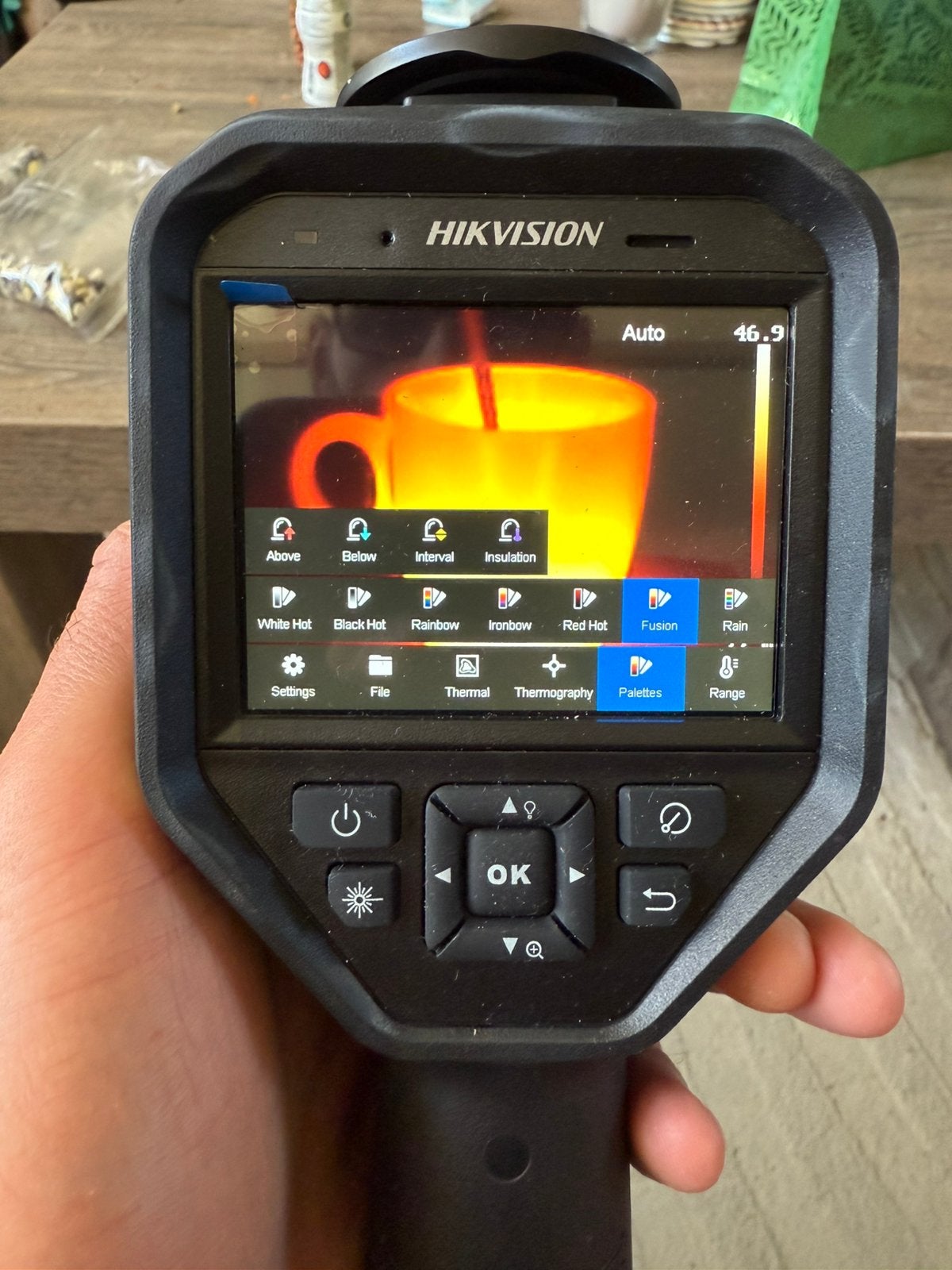 HIKVISION handheld thermografische camera warmtebeeldcamera, Ophalen, Minder dan 8x, Overige typen, Nieuw