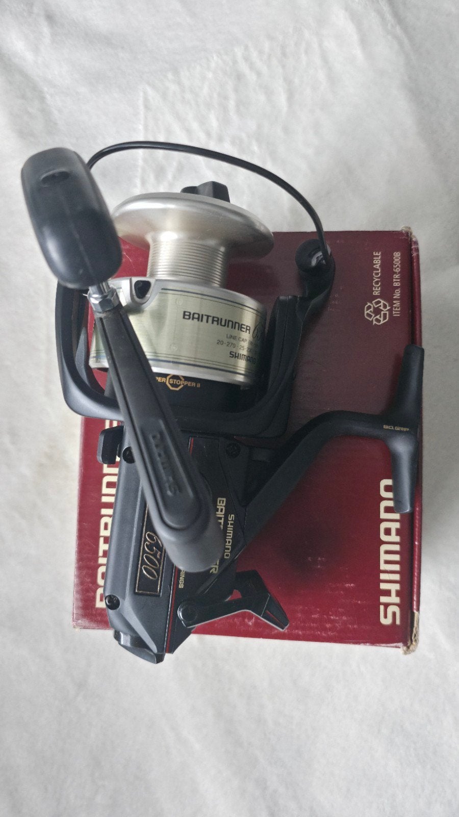 Shimano Baitrunner 6500B, Ophalen of Verzenden, Zo goed als nieuw, Molen