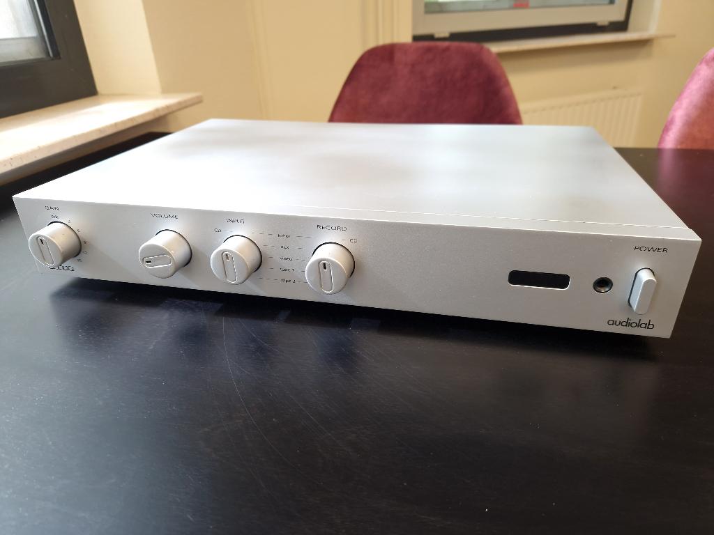 ✅ Audiolab 8000Q voorversterker afstandsbediening en doos, Overige merken, Ophalen of Verzenden, Zo goed als nieuw, Minder dan 60 watt