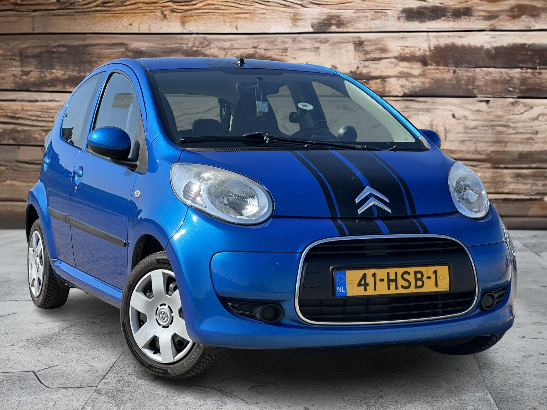 Citroën C1 1.0-12V Ambiance | 5 drs. (bj 2009), Stof, Gebruikt, C1, 68 pk
