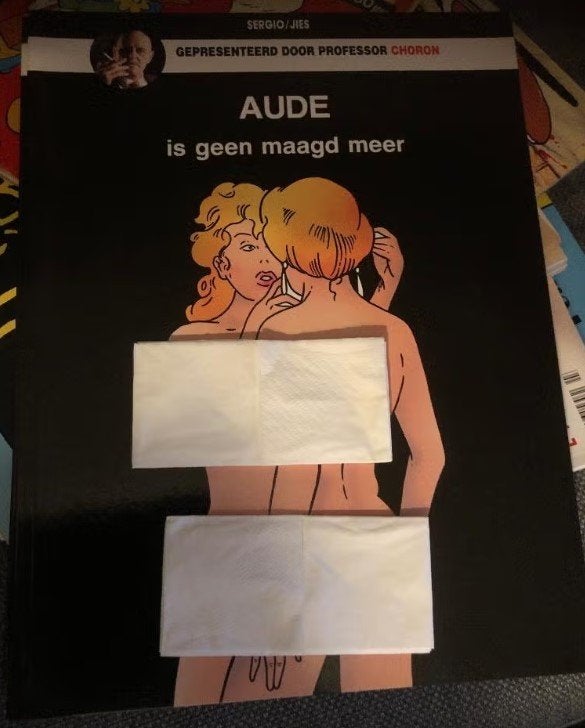 Aude is geen maagd meer follies erotisch follies k4, Eén stripboek, Ophalen of Verzenden, Zo goed als nieuw