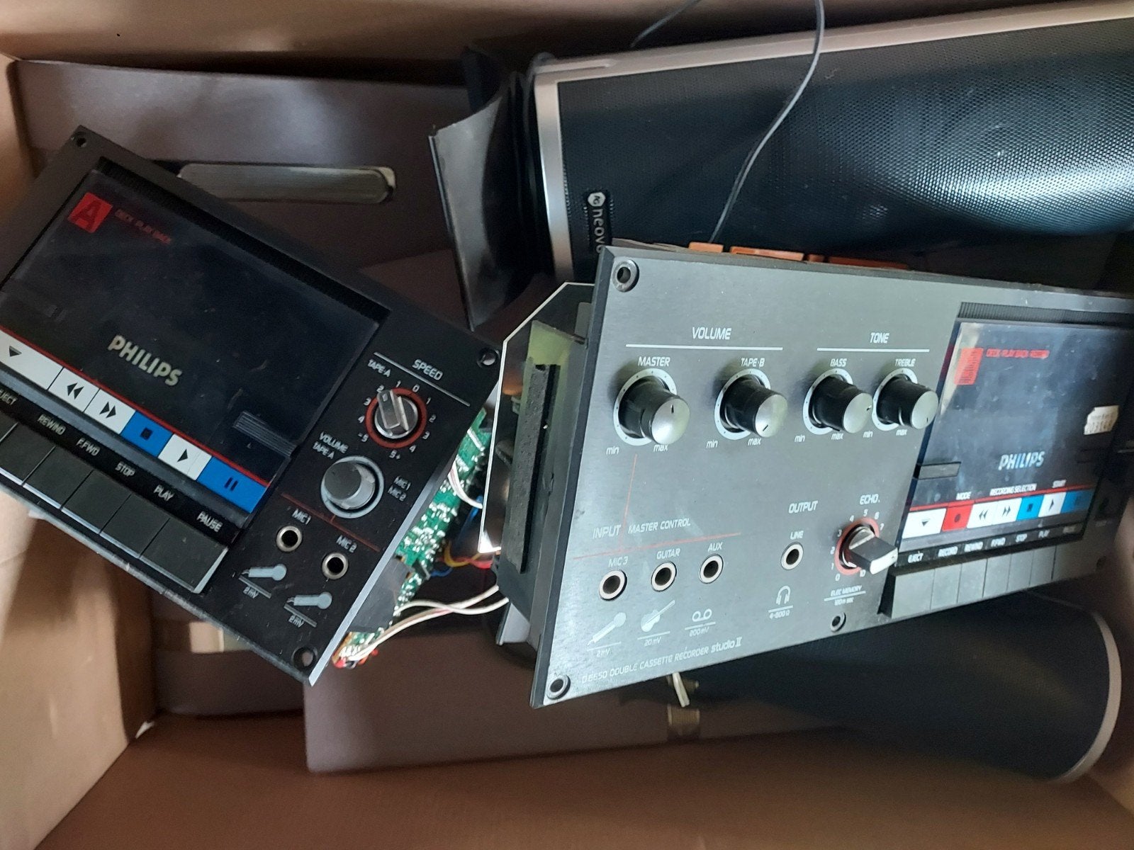 luidsprekers, Audio, Tv en Foto, Ophalen, Philips, Gebruikt, Speakerset