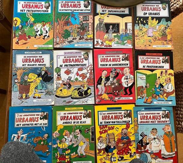 131 strips De Avonturen van Urbanus - Grote collectie, Meerdere stripboeken, Ophalen of Verzenden, Gelezen