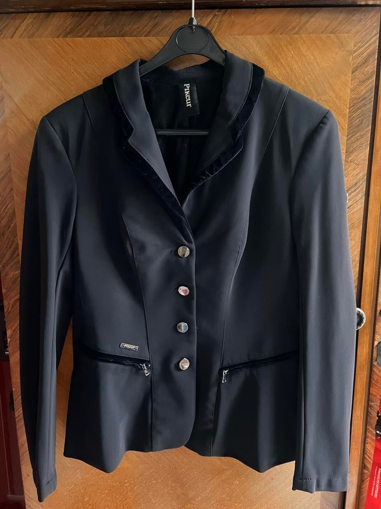 Pikeur Anny wedstrijdjasje black 38, Dieren en Toebehoren, Paardrijkleding, Gebruikt, Dressuur, Ophalen of Verzenden, Dames