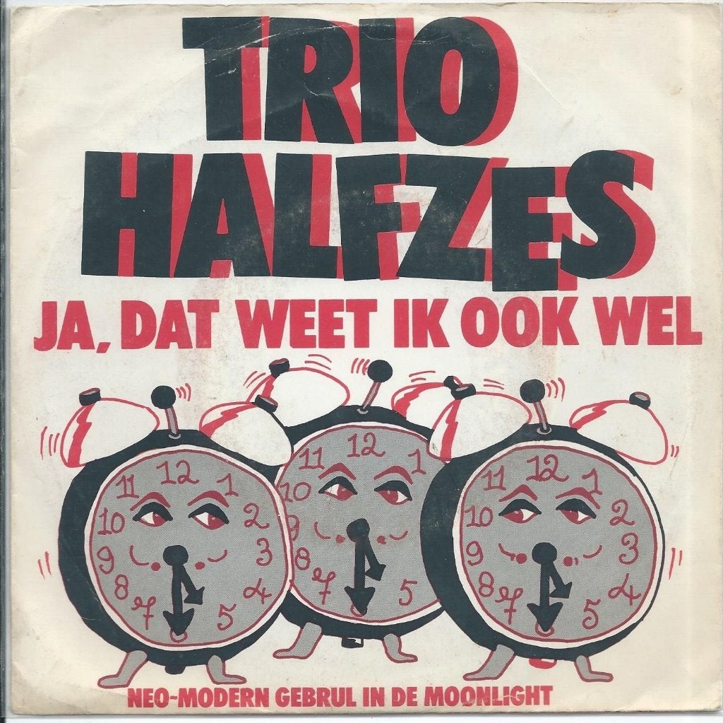 Vinyl Single Trio Halfzes, Ophalen of Verzenden, Gebruikt, Nederlandstalig