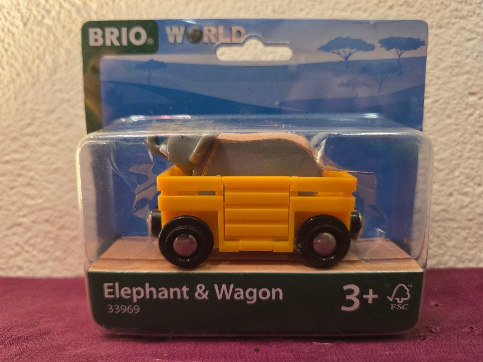 Brio World Olifant & Wagon - Nieuw in verpakking, Ophalen of Verzenden, Nieuw, Jongen of Meisje