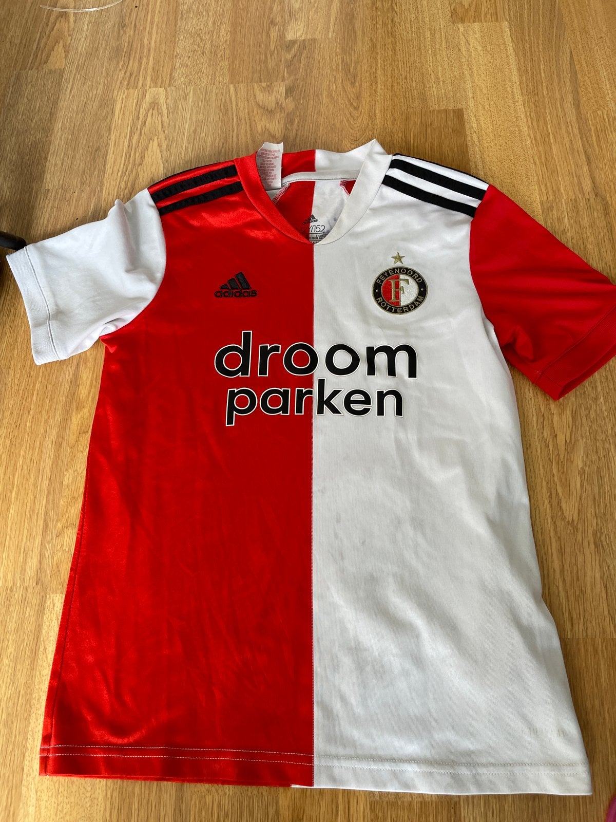 Feyenoord Maat 152 Gesigneerd, Maat XS of kleiner, Ophalen of Verzenden, Zo goed als nieuw, Shirt