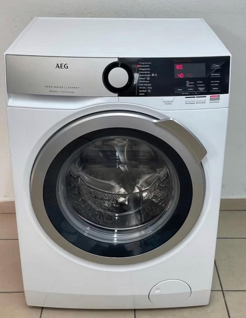 wasmachine AEG 8000 Series Lavamat ÖKOMix wasmachine, Ophalen, Zo goed als nieuw
