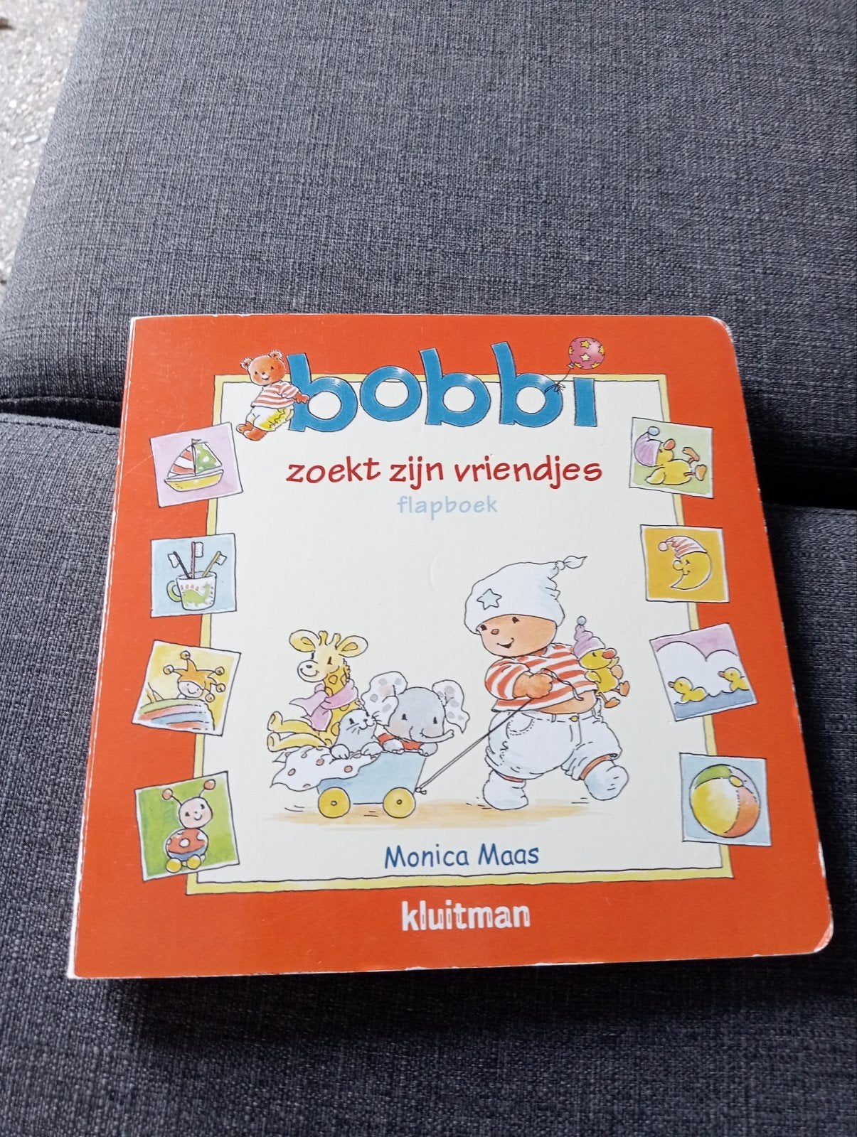 flapjes boek van Bobbi. Bobbi zoekt zijn vriendjes, Boeken, Kinderboeken | Baby's en Peuters, Ophalen, Zo goed als nieuw, 2 tot 3 jaar