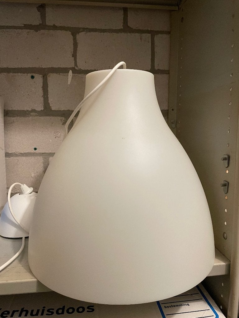 Hanglamp, Ophalen of Verzenden, Gebruikt, Kunststof, E27 (groot)