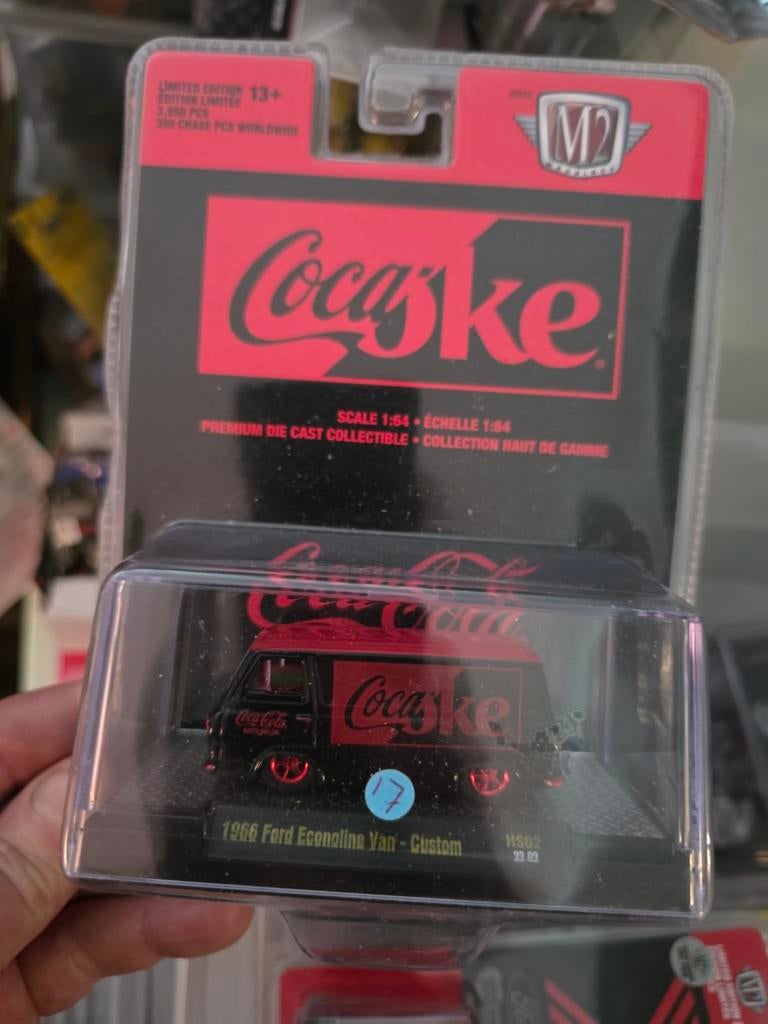 M2 Machines 1966 Ford Econoline Van Coca-Cola, Ophalen of Verzenden, M2, Matel, Matel