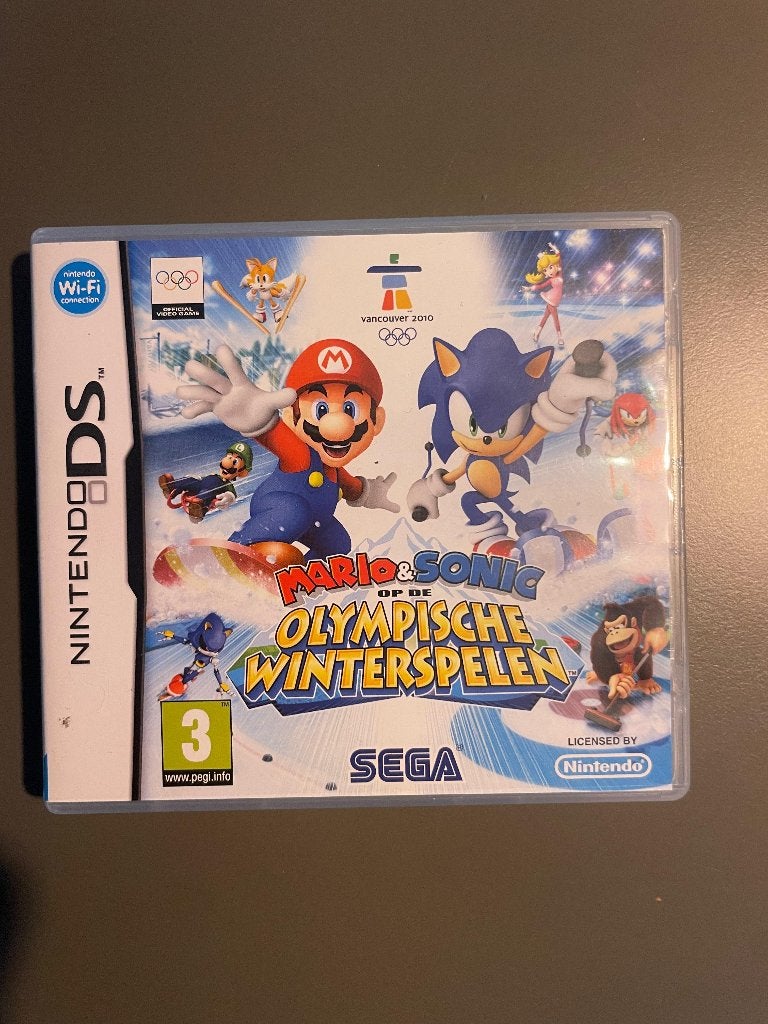 Mario & Sonic op de Olympische Winterspelen - Nintendo DS, Online, 1 speler, Ophalen of Verzenden, Zo goed als nieuw