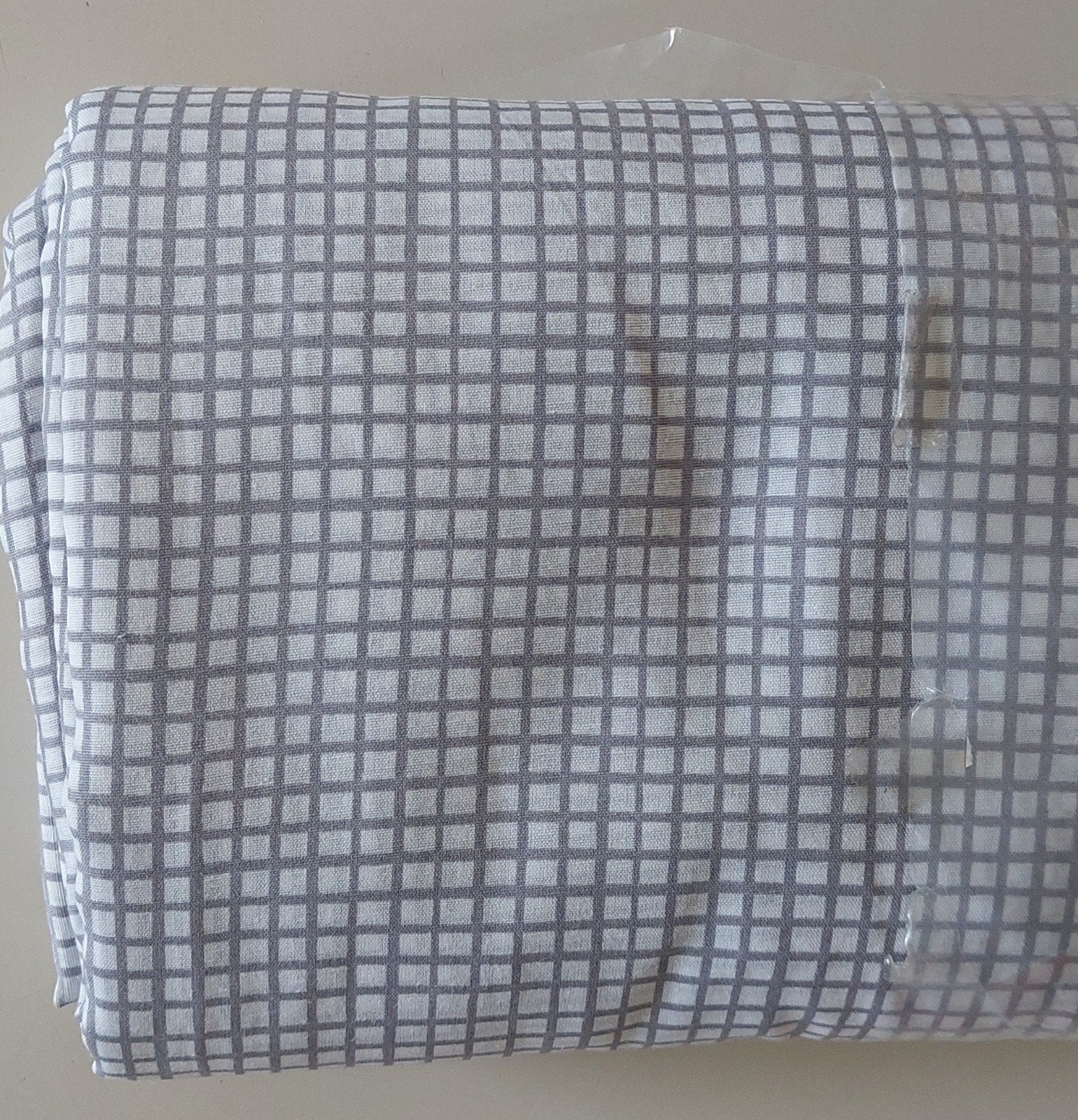 Nieuw Hema Dekbedovertrek 240x220 cm - Grijs Geruit, Ophalen of Verzenden, Nieuw, Grijs, Dekbedovertrek