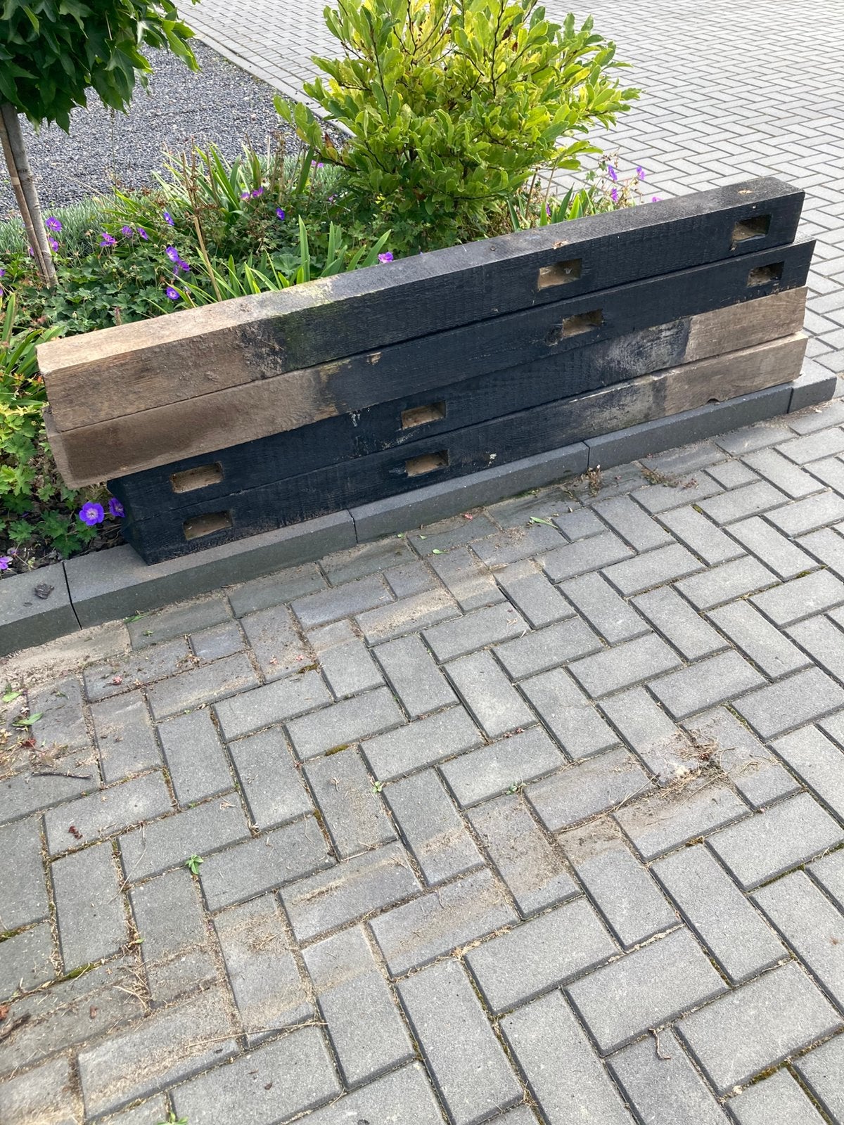 Omheining hout  paarden 7-10 meter, Weidegang