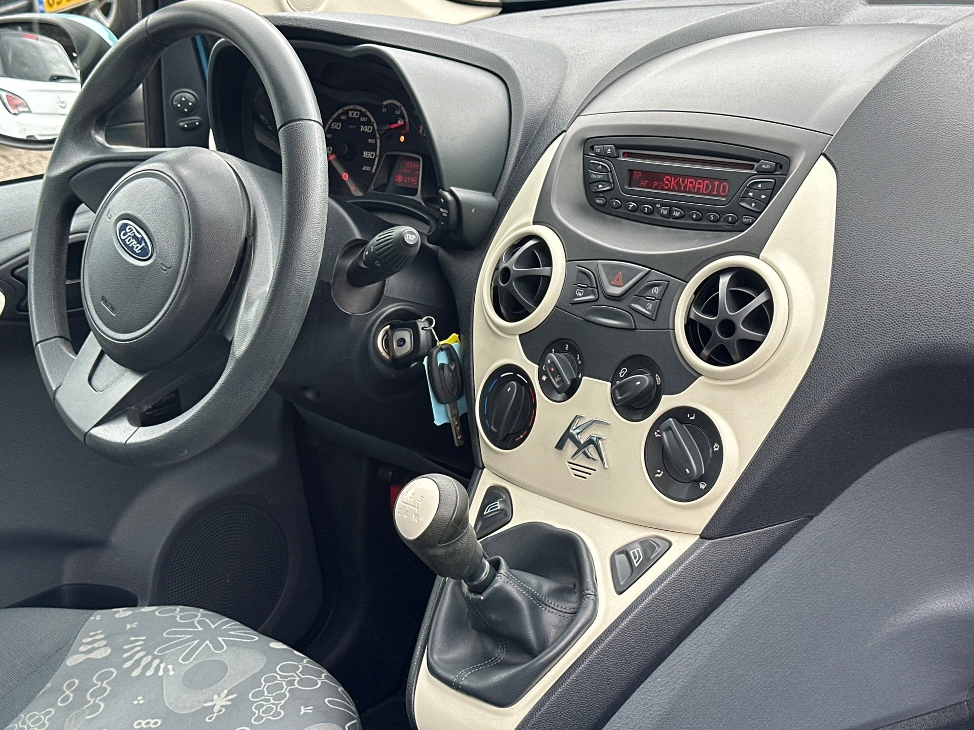 Ford Ka 1.2 Comfort start/stop Airco Elektrische Ramen Nieuw, Voorwielaandrijving, Euro 5, Stof, Gebruikt