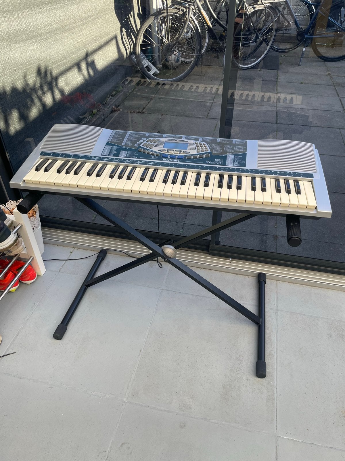 Bontempi Keyboard met standaard, Met standaard, Ophalen, Overige merken, 61 toetsen