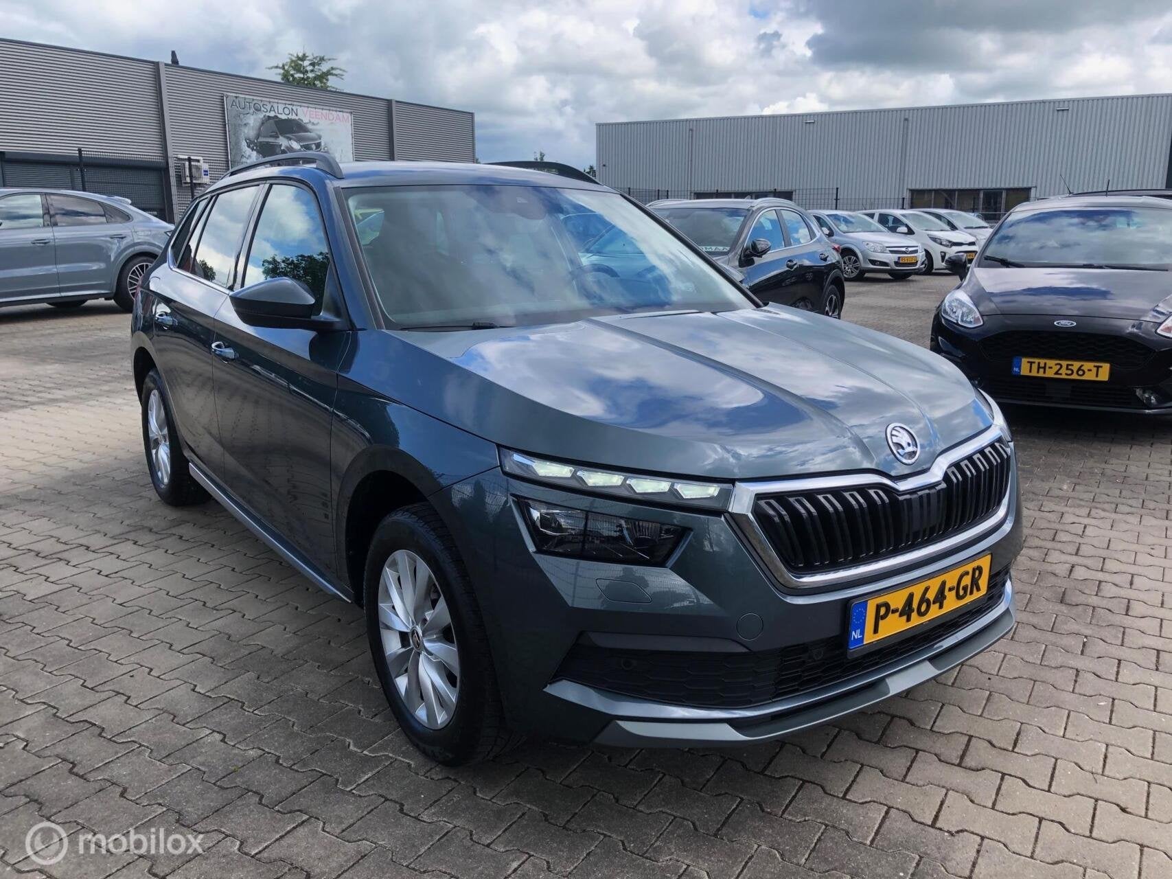 Skoda Kamiq 1.0 TSI DYNAMIC 110.PK DSG.7 NAVI APPLE CAR, Stof, Gebruikt, Kamiq, SUV of Terreinwagen
