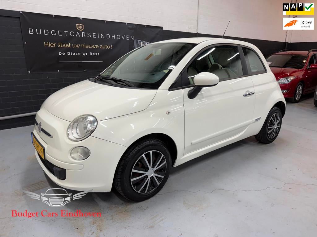 Fiat 500 1.2 Pop Nap/Airco/APK 07-2027!, Euro 5, Gebruikt, 4 cilinders, 840 kg